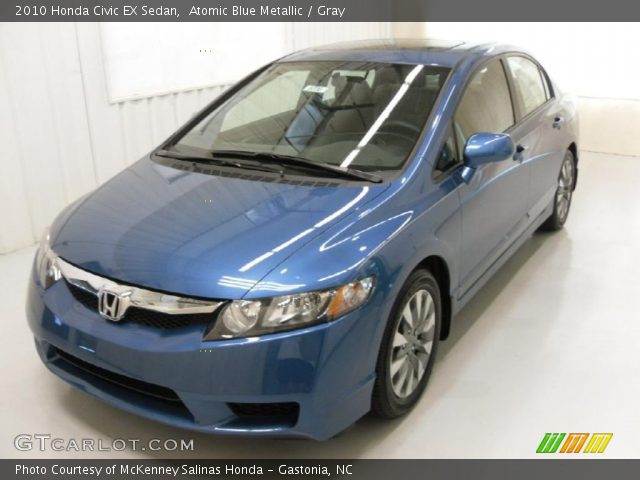 2010 Honda Civic EX Sedan in Atomic Blue Metallic