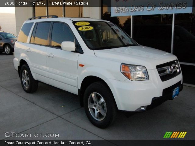 2008 Honda Pilot EX-L in Taffeta White