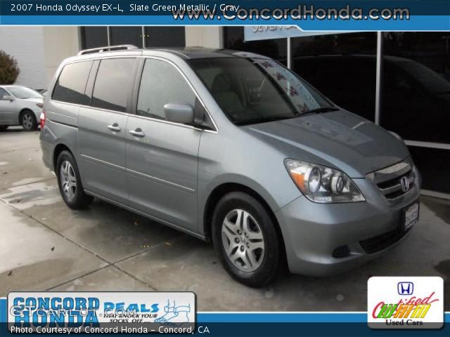 2007 Honda Odyssey EX-L in Slate Green Metallic