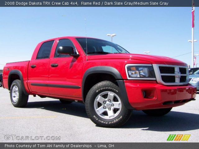 2008 Dodge Dakota TRX Crew Cab 4x4 in Flame Red