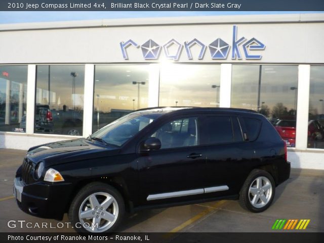 2010 Jeep Compass Limited 4x4 in Brilliant Black Crystal Pearl