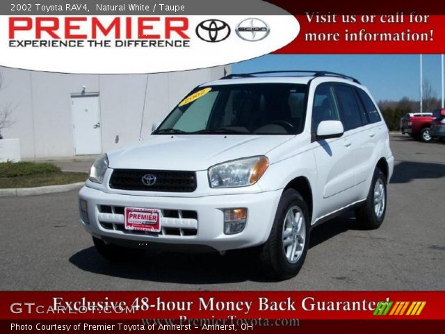 2002 Toyota RAV4  in Natural White