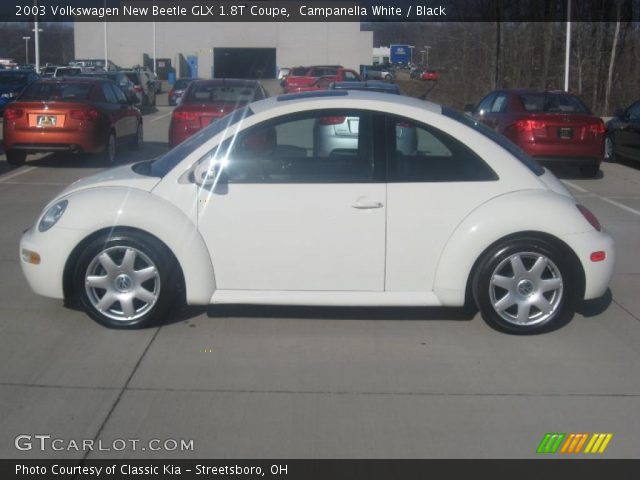 2003 Volkswagen New Beetle GLX 1.8T Coupe in Campanella White