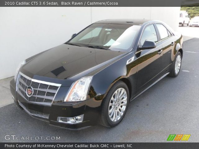 2010 Cadillac CTS 3.6 Sedan in Black Raven