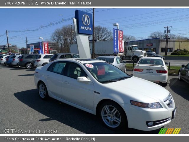 2007 Acura TL 3.2 in White Diamond Pearl
