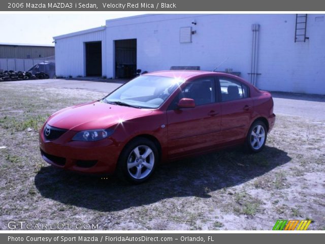 2006 Mazda MAZDA3 i Sedan in Velocity Red Mica
