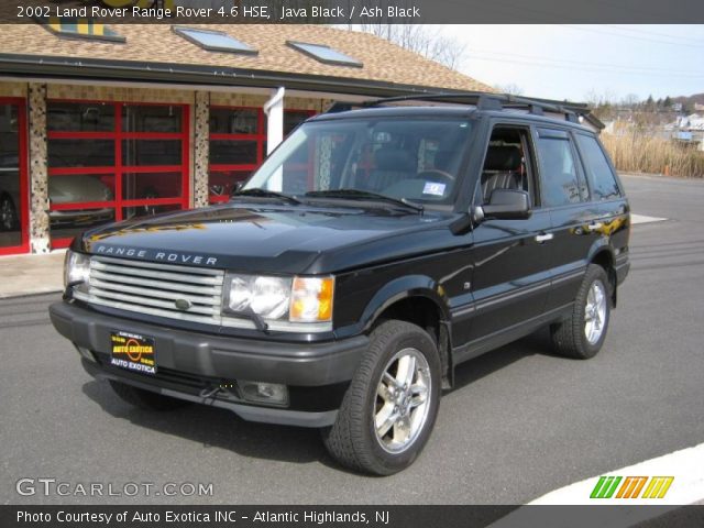 2002 Land Rover Range Rover 4.6 HSE in Java Black