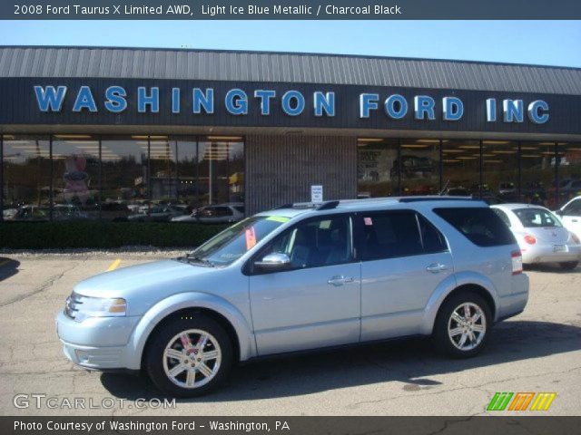 2008 Ford Taurus X Limited AWD in Light Ice Blue Metallic