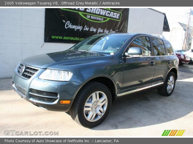 2005 Volkswagen Touareg V8 in Offroad Grey Metallic