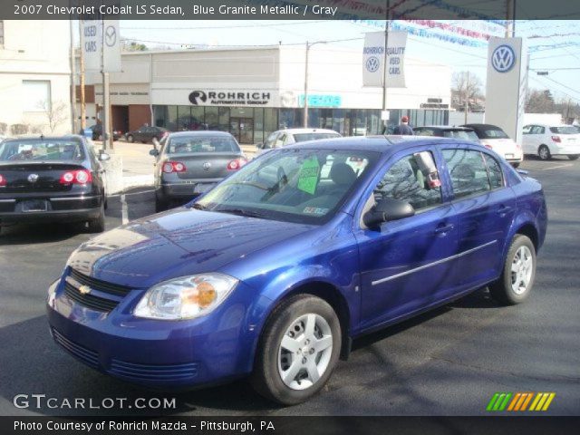 2007 Chevrolet Cobalt LS Sedan in Blue Granite Metallic