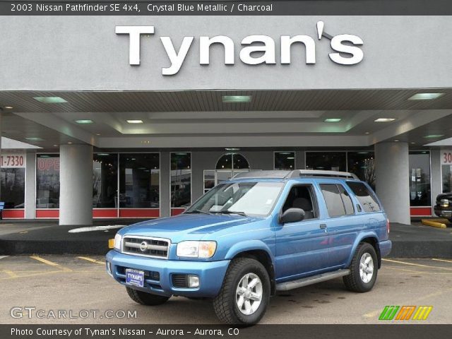 2003 Nissan Pathfinder SE 4x4 in Crystal Blue Metallic