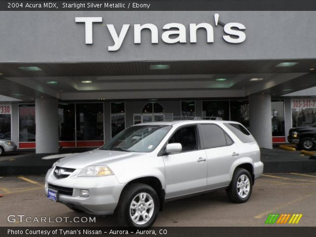 2004 Acura MDX  in Starlight Silver Metallic