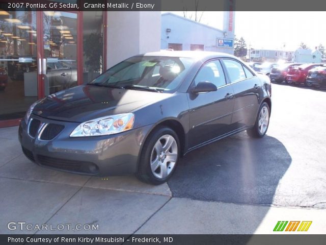 2007 Pontiac G6 Sedan in Granite Metallic