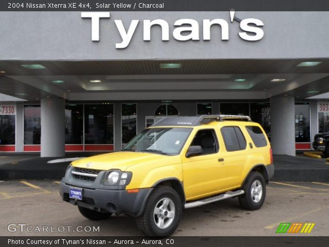 2004 Nissan Xterra XE 4x4 in Solar Yellow