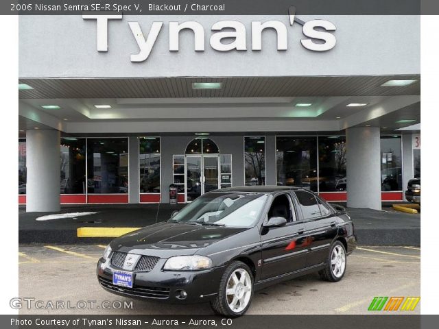 2006 Nissan Sentra SE-R Spec V in Blackout