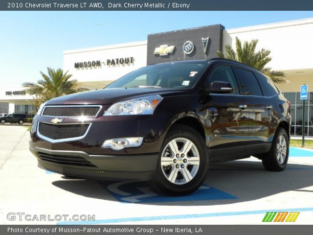2010 Chevrolet Traverse LT AWD in Dark Cherry Metallic