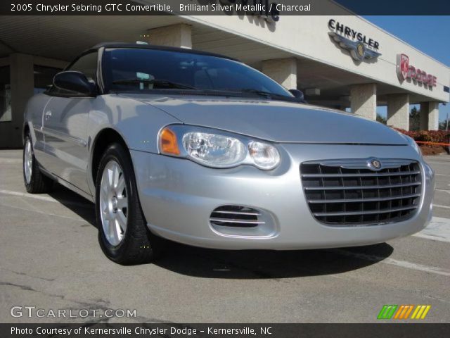 2005 Chrysler Sebring GTC Convertible in Brilliant Silver Metallic
