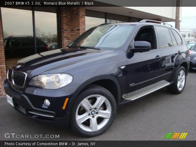 2007 BMW X5 3.0si in Monaco Blue Metallic