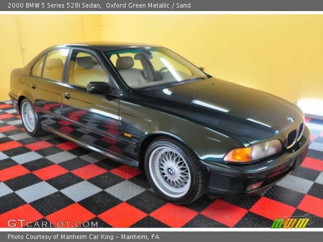 2000 BMW 5 Series 528i Sedan in Oxford Green Metallic