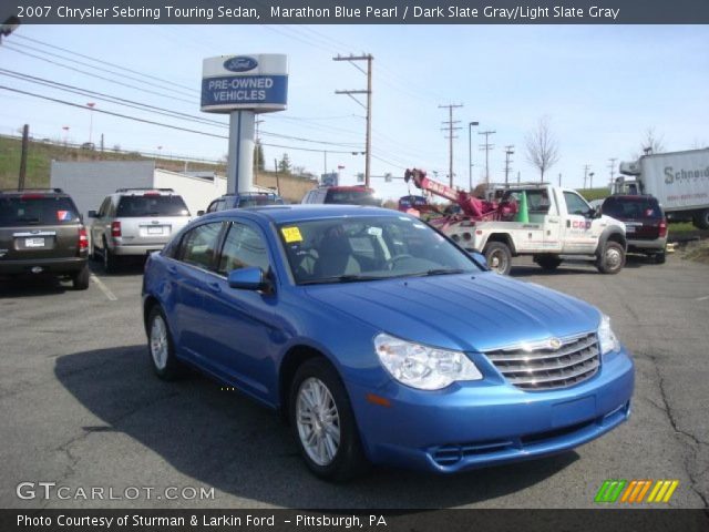2007 Chrysler Sebring Touring Sedan in Marathon Blue Pearl