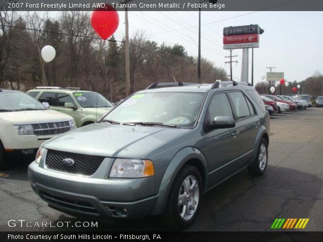 2007 Ford Freestyle Limited AWD in Titanium Green Metallic