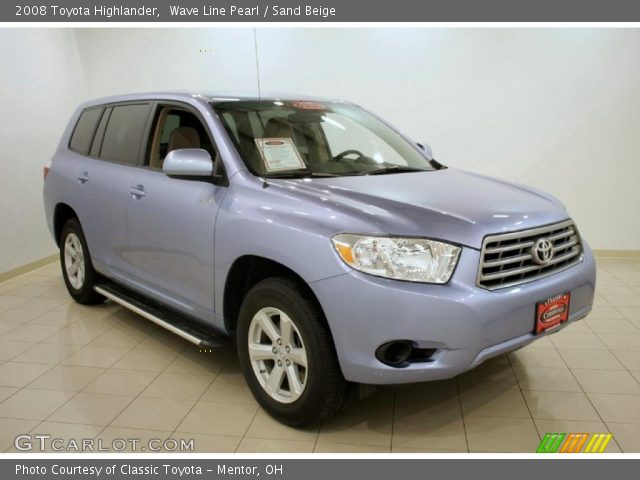 2008 Toyota Highlander  in Wave Line Pearl