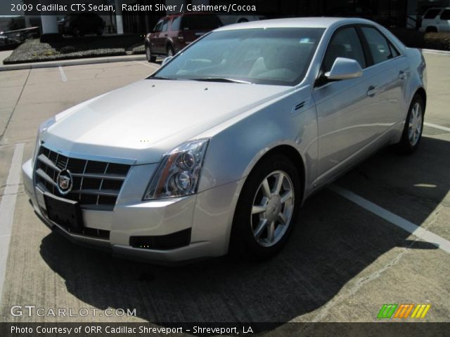 2009 Cadillac CTS Sedan in Radiant Silver