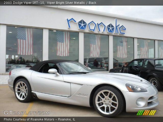 2003 Dodge Viper SRT-10 in Viper Bright Silver Metallic
