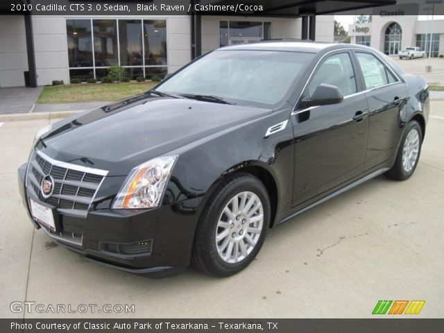 2010 Cadillac CTS 3.0 Sedan in Black Raven