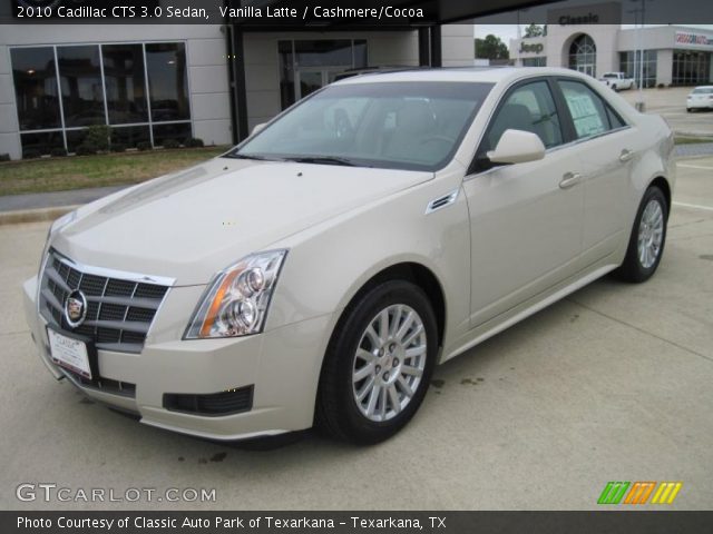 2010 Cadillac CTS 3.0 Sedan in Vanilla Latte