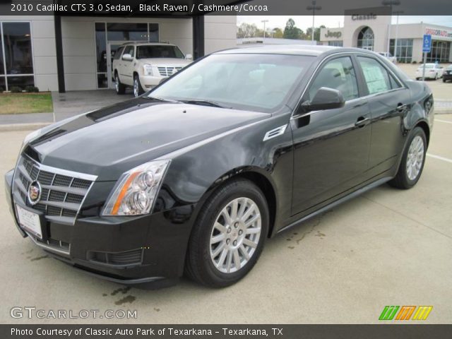 2010 Cadillac CTS 3.0 Sedan in Black Raven