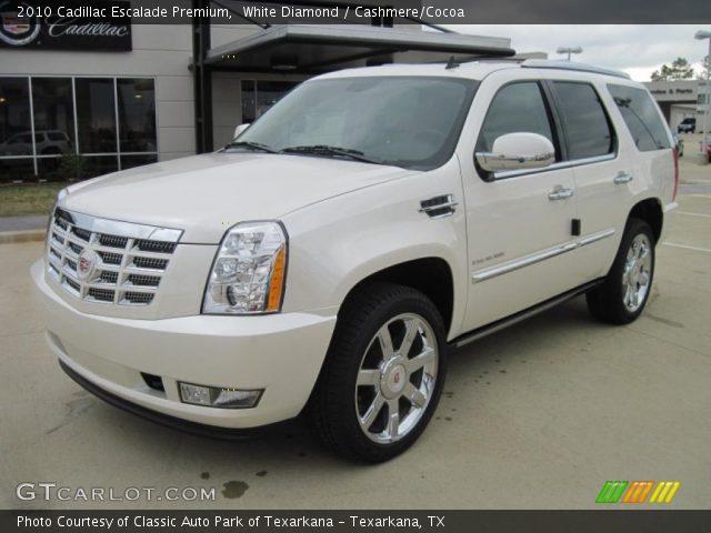 2010 Cadillac Escalade Premium in White Diamond