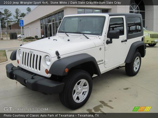 2010 Jeep Wrangler Sport 4x4 in Stone White