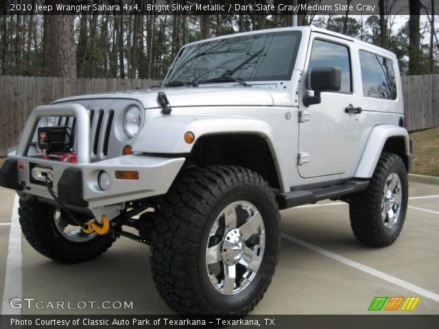 2010 Jeep Wrangler Sahara 4x4 in Bright Silver Metallic