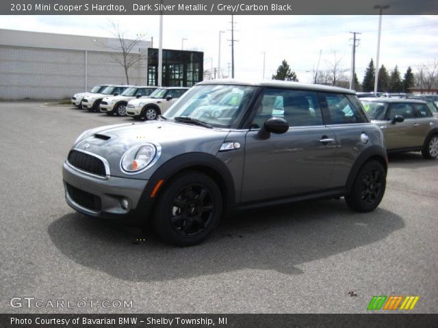 2010 Mini Cooper S Hardtop in Dark Silver Metallic