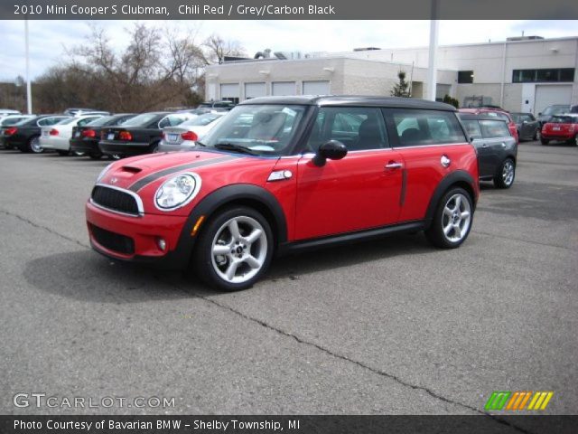 2010 Mini Cooper S Clubman in Chili Red