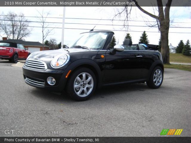 2010 Mini Cooper Convertible in Midnight Black Metallic