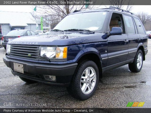 2002 Land Rover Range Rover 4.6 HSE in Oslo Blue Pearl