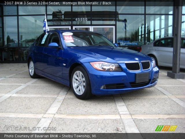 2007 BMW 3 Series 328xi Sedan in Montego Blue Metallic