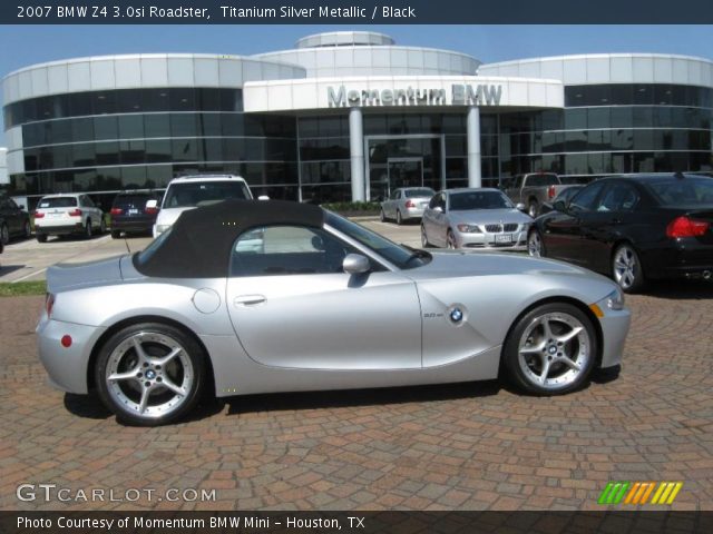 2007 BMW Z4 3.0si Roadster in Titanium Silver Metallic