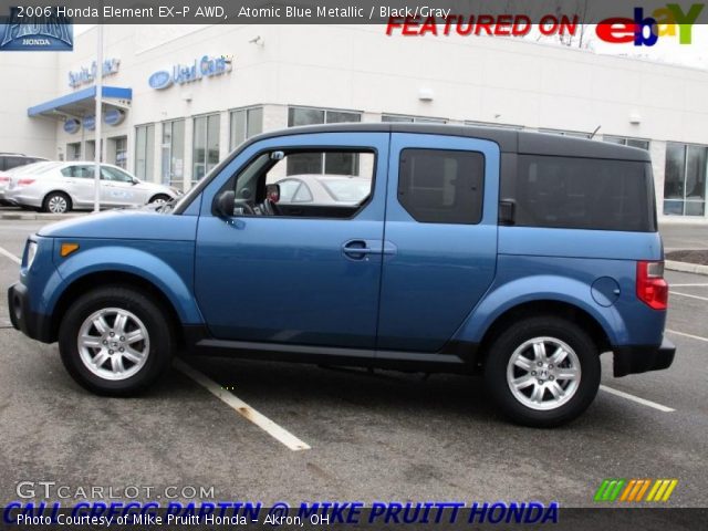2006 Honda Element EX-P AWD in Atomic Blue Metallic