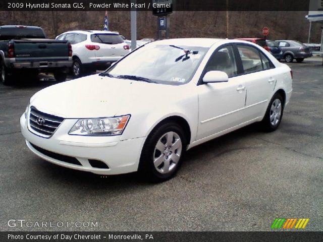 2009 Hyundai Sonata GLS in Powder White Pearl
