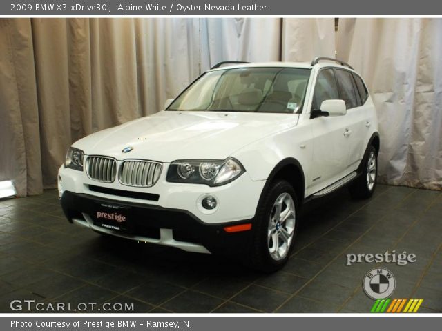 2009 BMW X3 xDrive30i in Alpine White