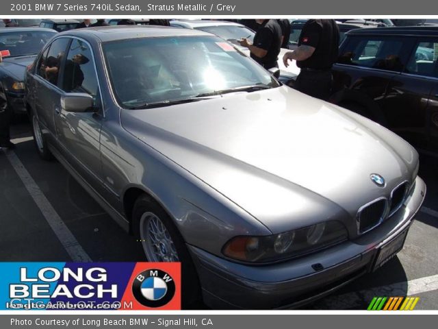 2001 BMW 7 Series 740iL Sedan in Stratus Metallic