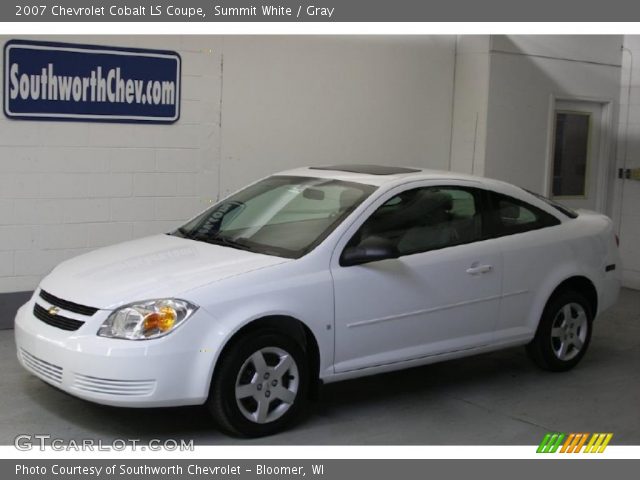 2007 Chevrolet Cobalt LS Coupe in Summit White