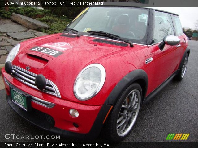 2004 Mini Cooper S Hardtop in Chili Red