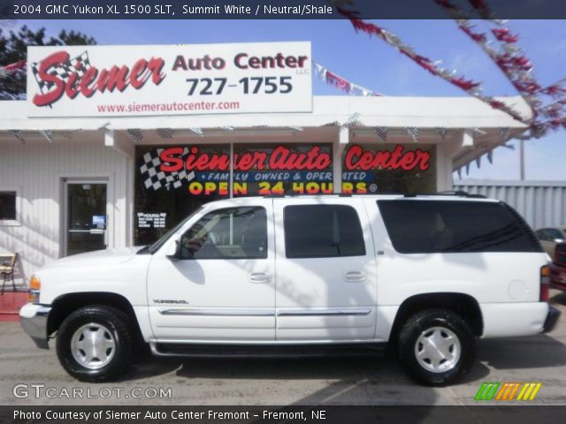 2004 GMC Yukon XL 1500 SLT in Summit White