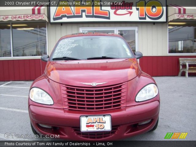 2003 Chrysler PT Cruiser GT in Inferno Red Pearl