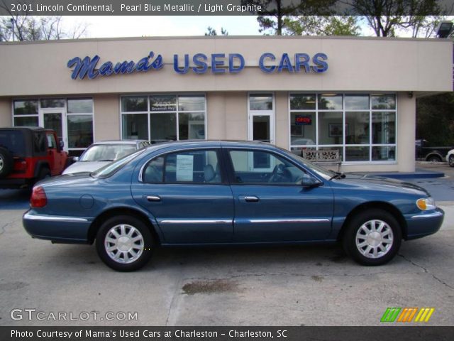 2001 Lincoln Continental  in Pearl Blue Metallic
