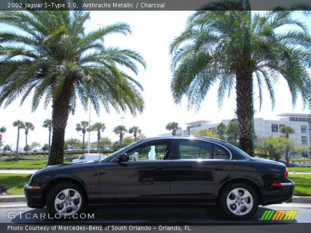 2002 Jaguar S-Type 3.0 in Anthracite Metallic